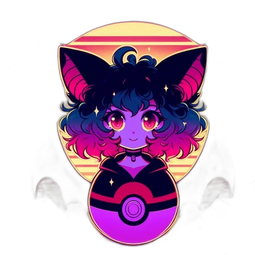 staff, mask, anime, pixel art transparent PNG cut-out