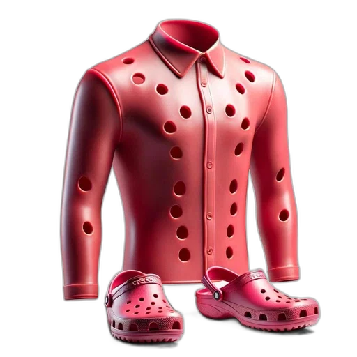 jacket, dress, 3d render, concept art transparent PNG cut-out