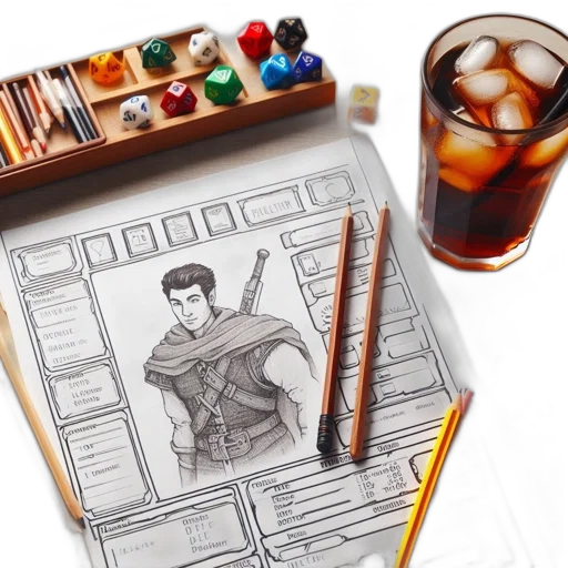 photorealistic, pencil sketch, fantasy art, concept art transparent PNG cut-out