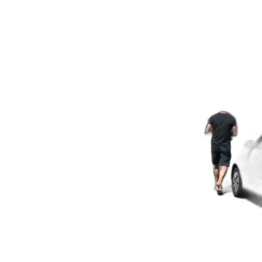 car, umbrella, shoes, robot transparent PNG cut-out
