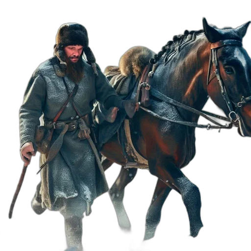 jacket, mask, weapon, animal transparent PNG cut-out