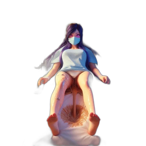 dress, creature, robot, concept art transparent PNG cut-out