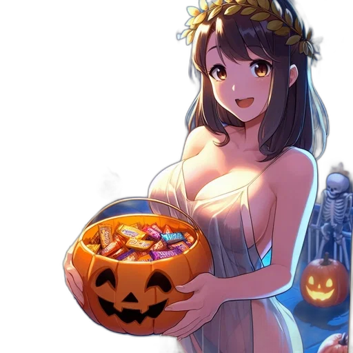 dress, crown, creature, food transparent PNG cut-out