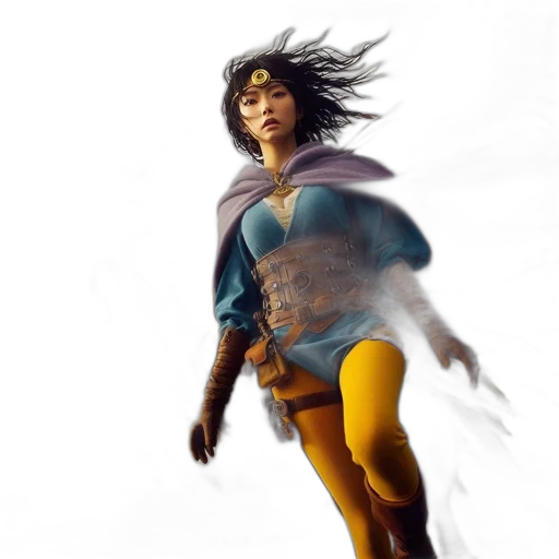comic book art, concept art, fantasy art, 3d render transparent PNG cut-out