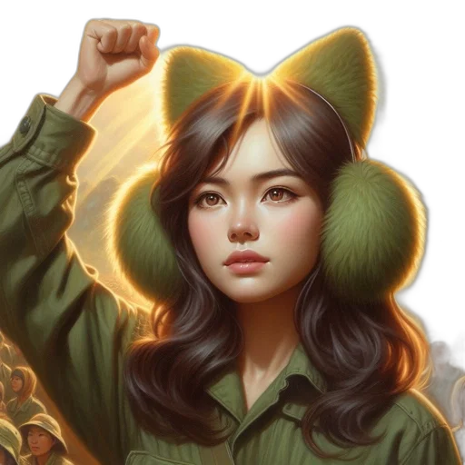 staff, weapon, fantasy art, photorealistic transparent PNG cut-out