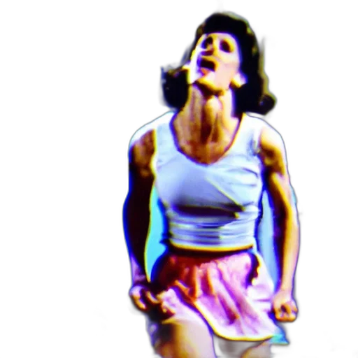 dress, vaporwave, photorealistic, comic book art transparent PNG cut-out
