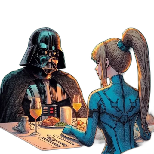 comic book art, concept art, fire, dark transparent PNG cut-out