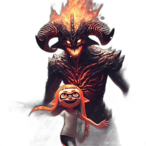 creature, dragon, mask, concept art transparent PNG cut-out