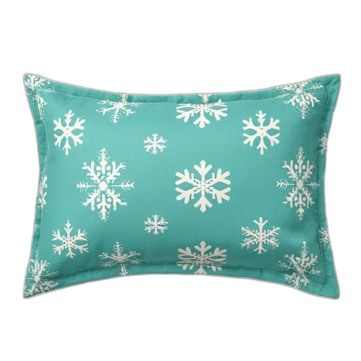 green, cute, turquoise, snowflakes transparent PNG cut-out