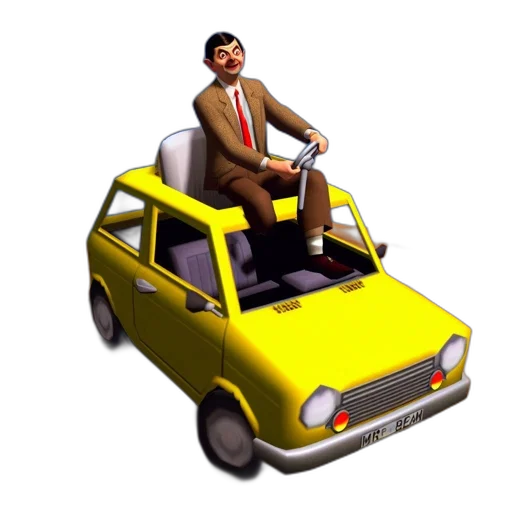 car, staff, 3d render, concept art transparent PNG cut-out