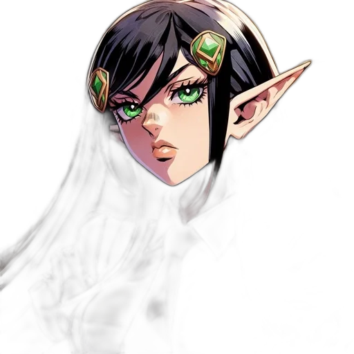 mask, face, staff, fantasy art transparent PNG cut-out
