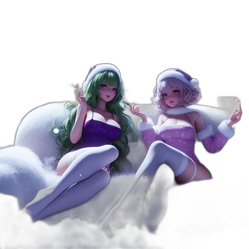 concept art, fantasy art, vaporwave, 3d render transparent PNG cut-out