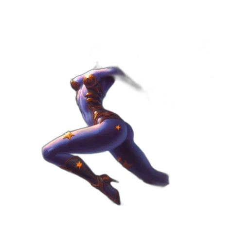 robot, creature, dress, hair transparent PNG cut-out