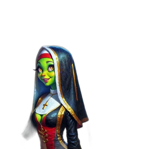 mask, staff, robot, creature transparent PNG cut-out