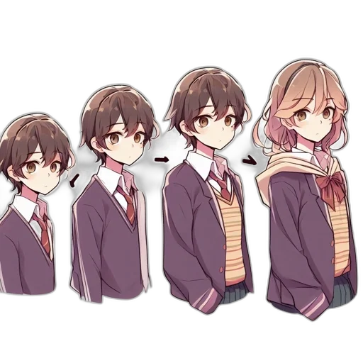 staff, crown, anime, pixel art transparent PNG cut-out