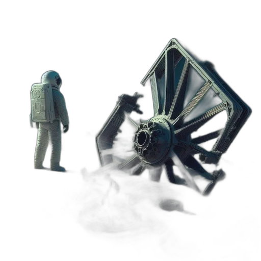 robot, creature, mask, umbrella transparent PNG cut-out
