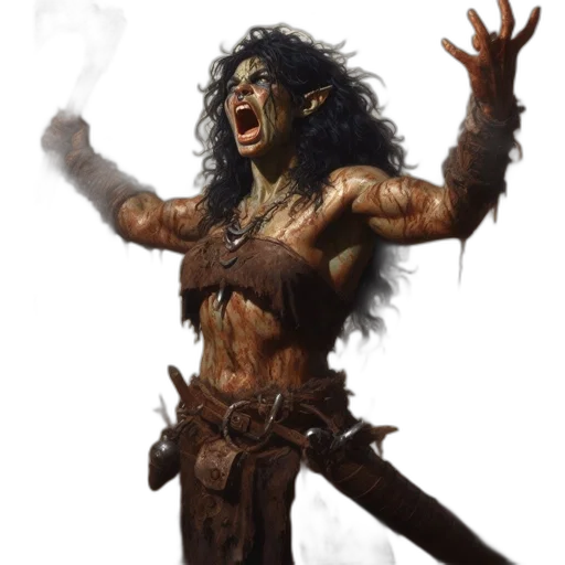 staff, fantasy art, concept art, comic book art transparent PNG cut-out