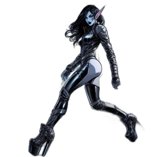 robot, concept art, 3d render, comic book art transparent PNG cut-out