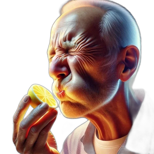 face, food, concept art, photorealistic transparent PNG cut-out