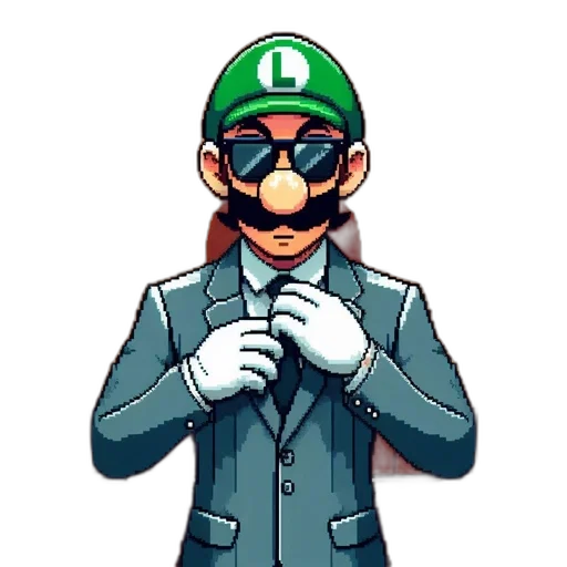 mask, staff, hat, jacket transparent PNG cut-out