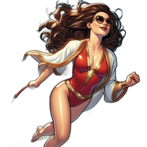 comic book art, concept art, cartoon, fantasy art transparent PNG cut-out