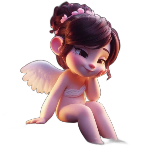 fantasy art, cartoon, concept art, 3d render transparent PNG cut-out