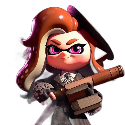 weapon, staff, jacket, animal transparent PNG cut-out