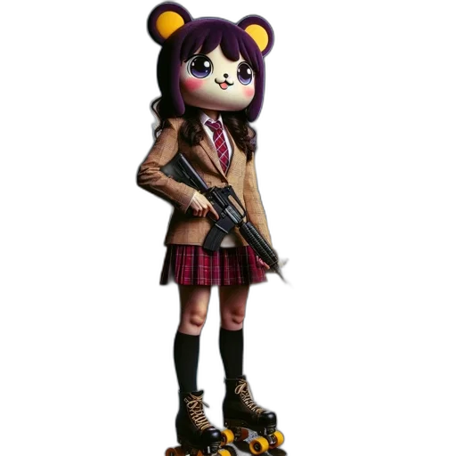 weapon, animal, staff, creature transparent PNG cut-out