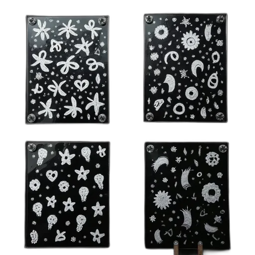 monochrome, dark, second, image transparent PNG cut-out