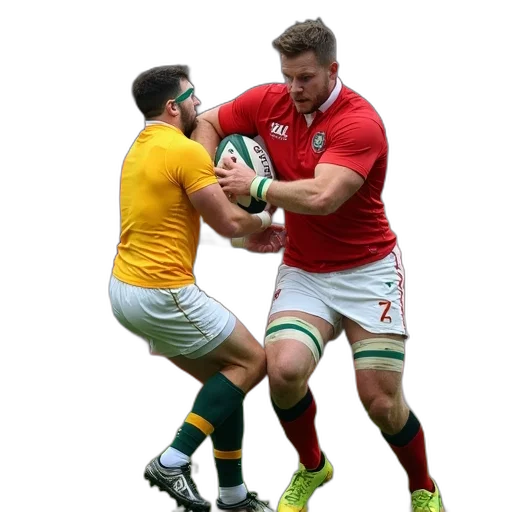rugby, match, progress, players transparent PNG cut-out