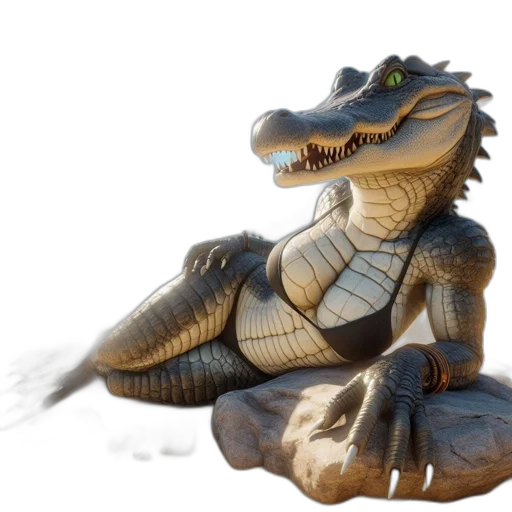 dragon, creature, animal, 3d render transparent PNG cut-out