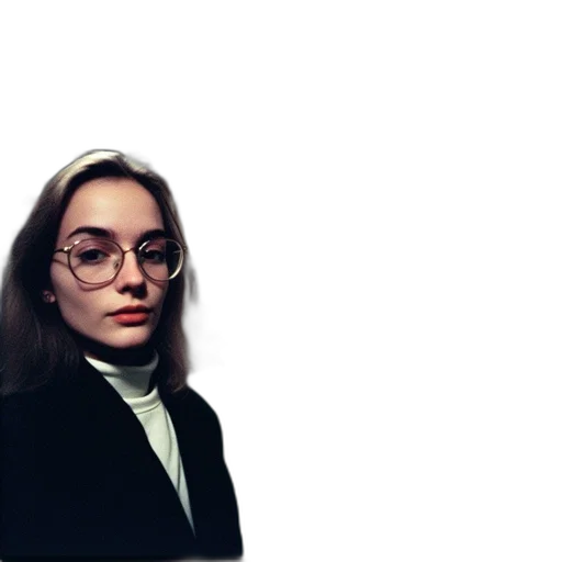 jacket, staff, face, hair transparent PNG cut-out