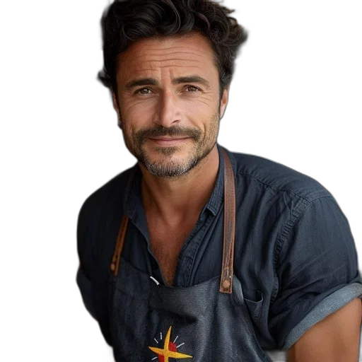 staff, face, food, jacket transparent PNG cut-out