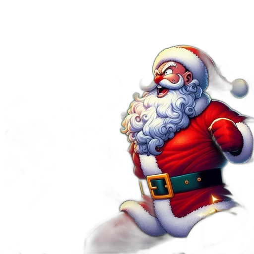 photorealistic, 3d render, unusual, festive transparent PNG cut-out