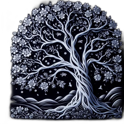 tree, crown, jewelry, fantasy art transparent PNG cut-out