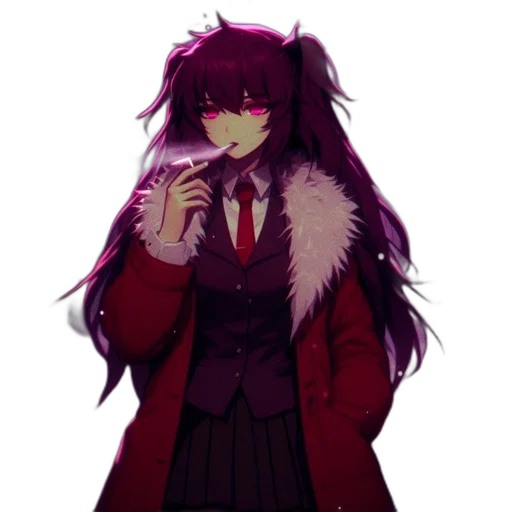 jacket, creature, mask, staff transparent PNG cut-out