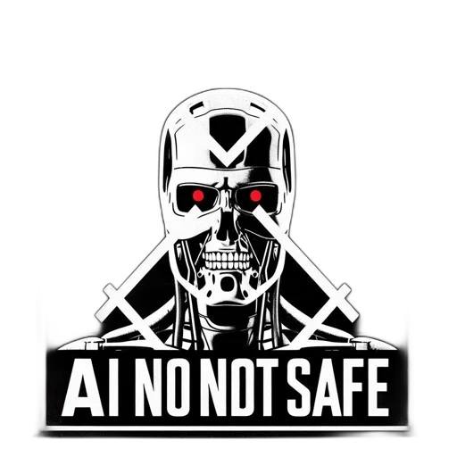 robot, cyberpunk, comic book art, ai-centric transparent PNG cut-out