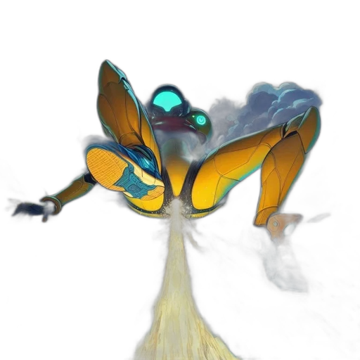 creature, dragon, robot, animal transparent PNG cut-out