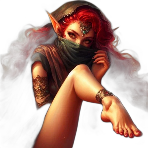mask, fantasy art, concept art, comic book art transparent PNG cut-out