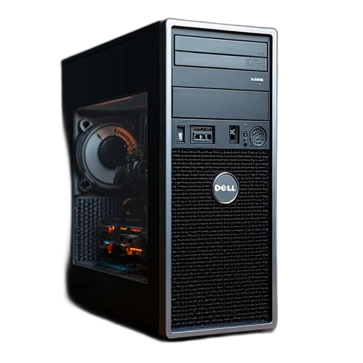 robot, 3d render, dell, xps transparent PNG cut-out