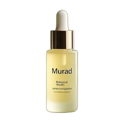 serum, bottle, words, murad transparent PNG cut-out