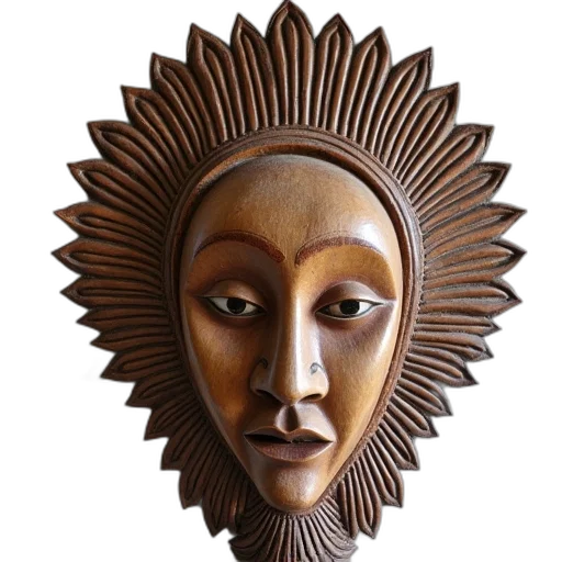 mask, crown, face, jewelry transparent PNG cut-out
