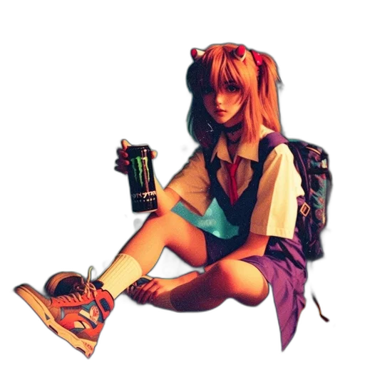 bottle, jacket, shoes, robot transparent PNG cut-out