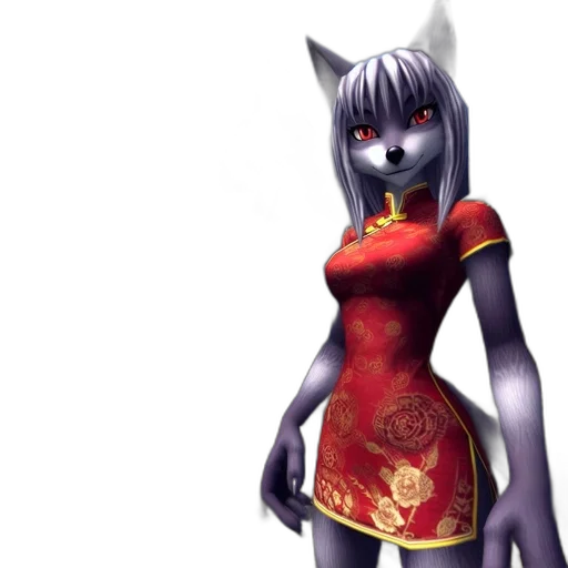 dress, staff, dragon, fantasy art transparent PNG cut-out