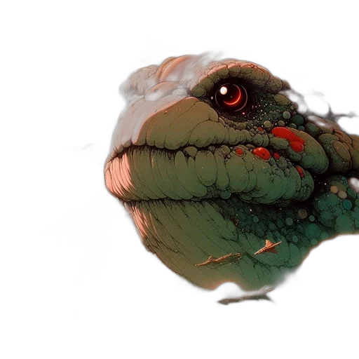 dragon, creature, mask, face transparent PNG cut-out