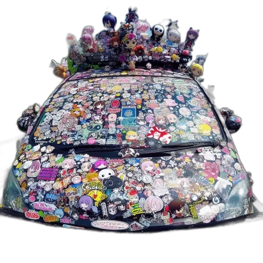 car, hat, dress, crown transparent PNG cut-out