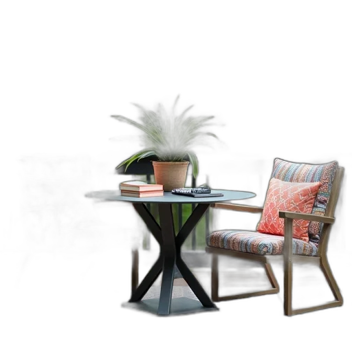 furniture, 3d render, photorealistic, concept art transparent PNG cut-out