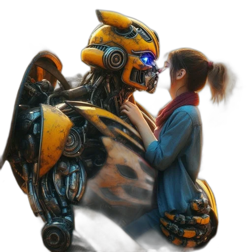 robot, creature, mask, concept art transparent PNG cut-out