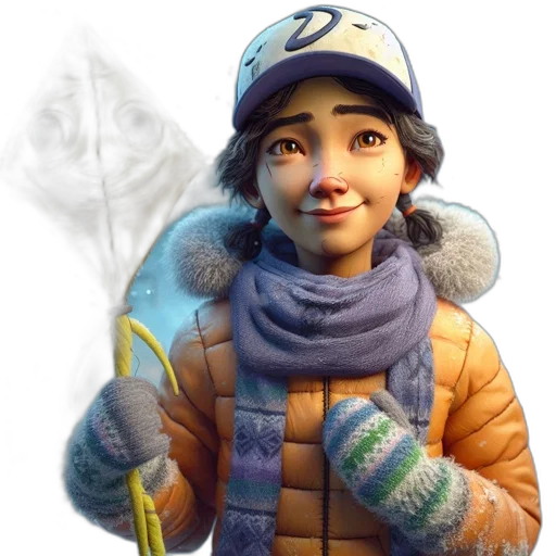 face, jacket, staff, concept art transparent PNG cut-out