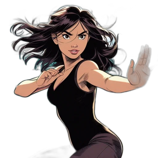comic book art, cartoon, concept art, fantasy art transparent PNG cut-out